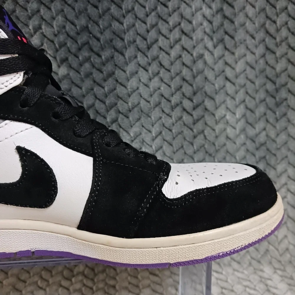 Air Jordan 1 Mid SE Varsity Purple Men's Sneakers Shoes Size 9